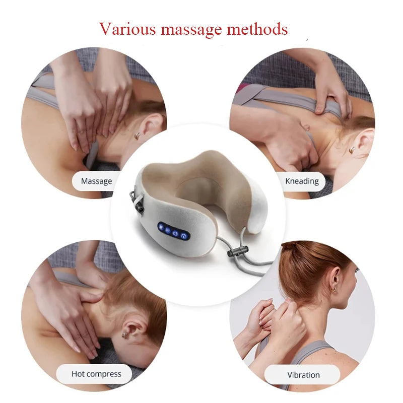 RelaxU™ Pro- Multifunctional Portable U Shaped Electric Neck Massager